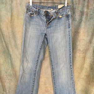 Gap boot-cut jeans with original hem